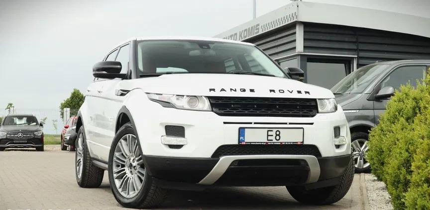 samochody osobowe Land Rover Range Rover Evoque cena 69900 przebieg: 185000, rok produkcji 2012 z Słupca